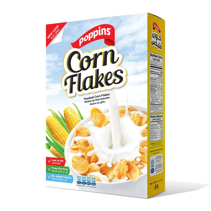 Poppins Corn Flakes 20g | Poppins In Lebanon