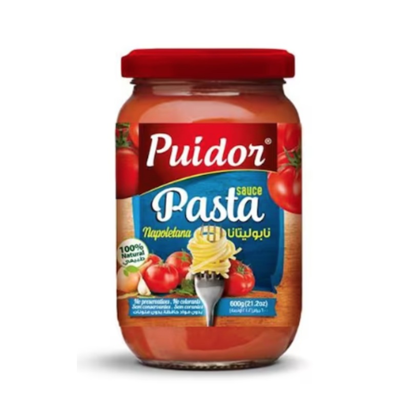 Puidor Napoletana Pasta Sauce 600g | Puidor In Lebanon
