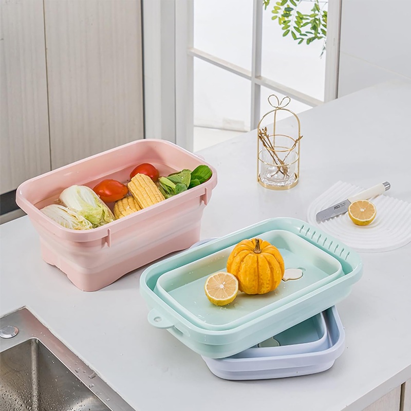 Qifiy Foldable Silicone Washing Basket (QFY-0061) / DI-11