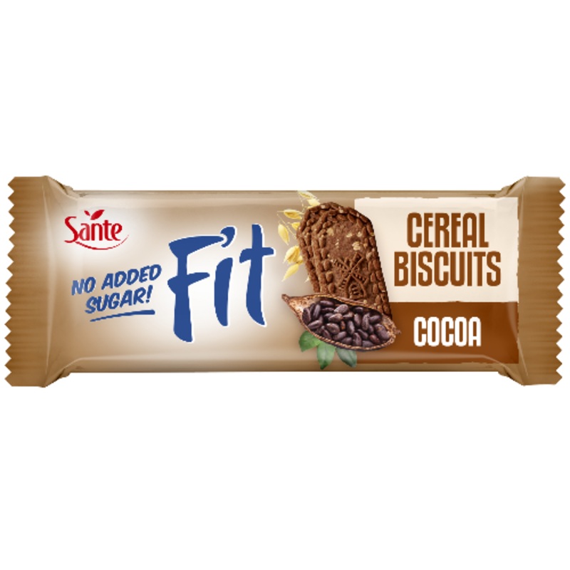 Sante Fit Cereal Cookies Without Added Sugar With Cocoa 50g  | Sante In Lebanon