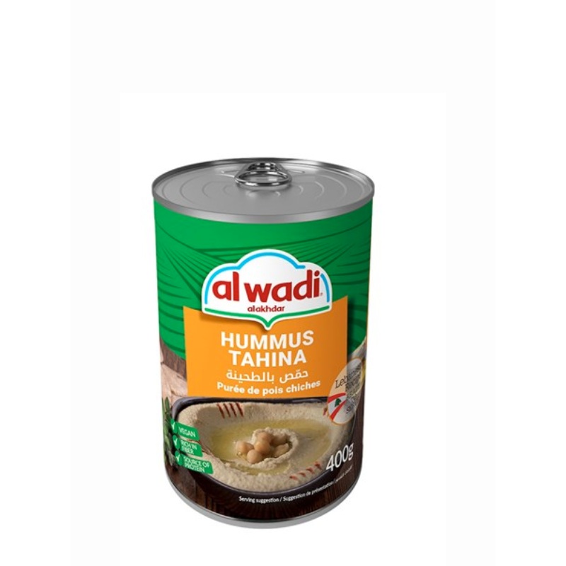 Al Wadi Al Akhdar Hummus Tahina 400g | Al Wadi In Lebanon