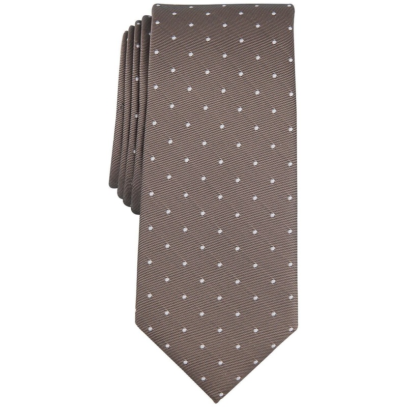 Alfani Men’s Ecru Utopia Dot Tie ABL441