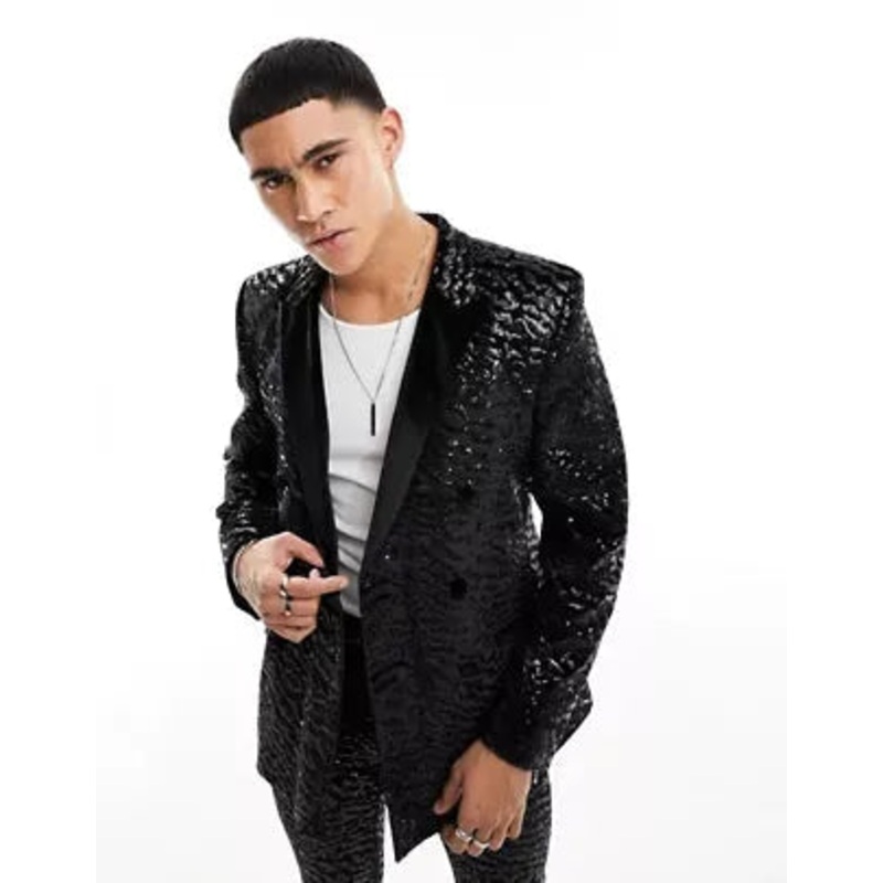 Asos Design Men’s Black Blazer ANF1986