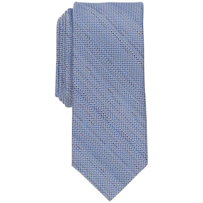 Bar III Men’s Multicolor Meadow Skinny Texture Tie ABL338