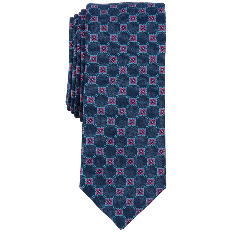 Bar III Men’s Multicolor Nostrand Skinny Tie ABL313