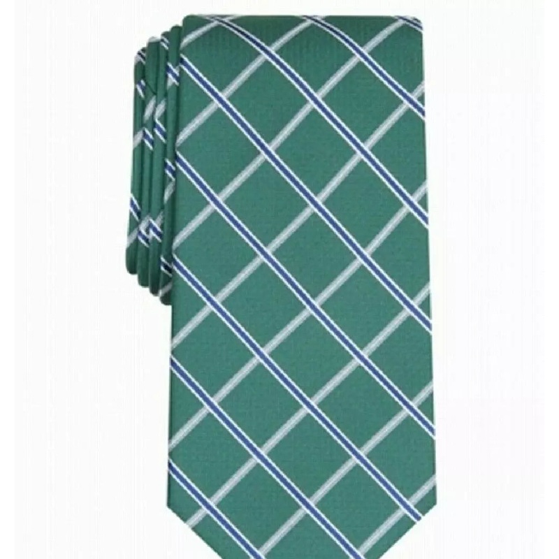 Club Room Men’s Green Mandel Grid Tie ABL336