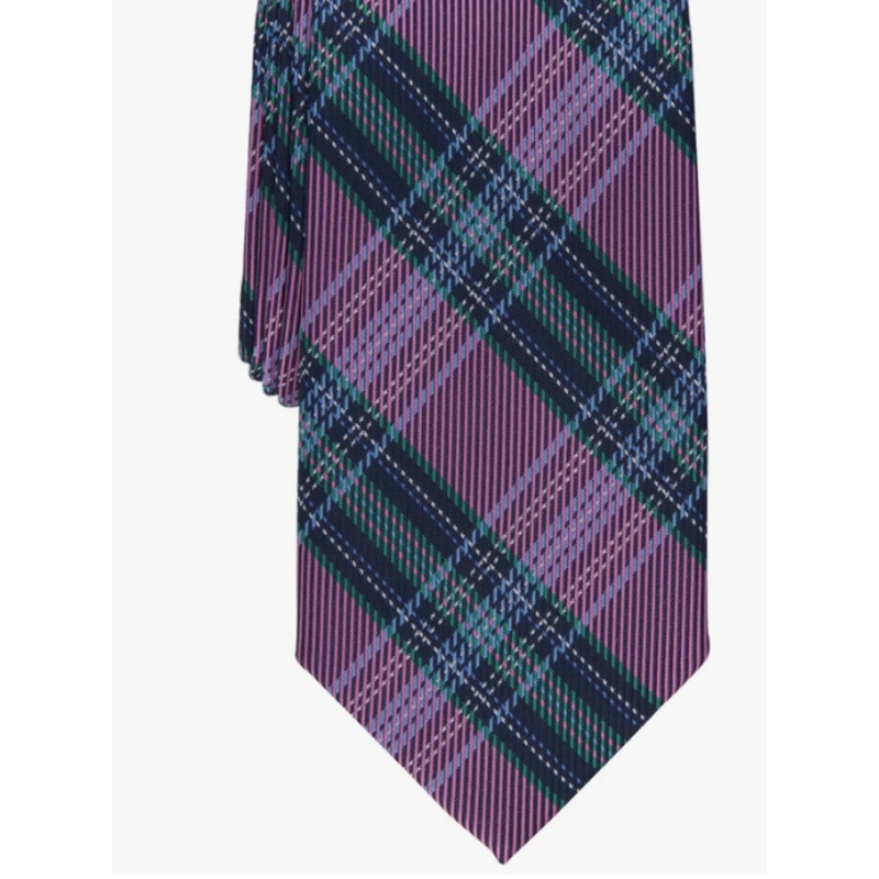 Club Room Men’s Multicolor Benson Plaid Tie ABL332