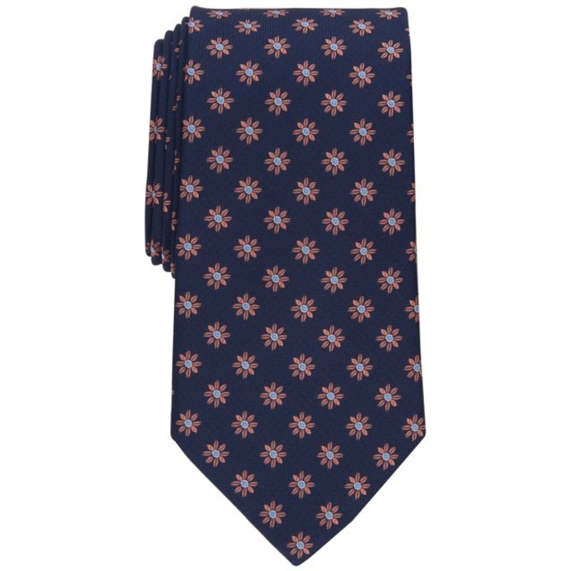 Club Room Men’s Multicolor Classic Floral Neat Tie ABL402