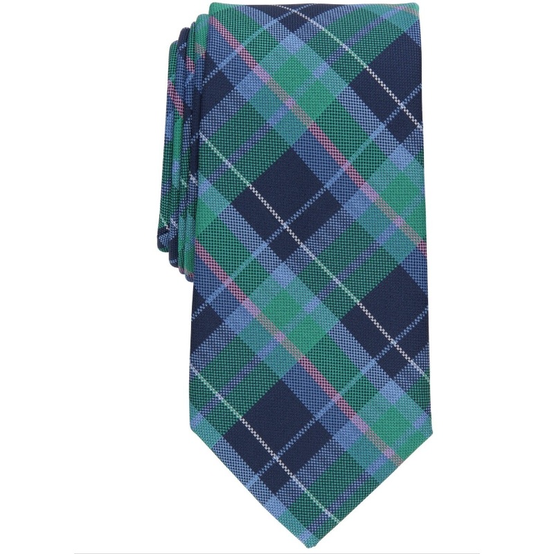 Club Room Men’s Multicolor Classic Plaid Tie ABL359
