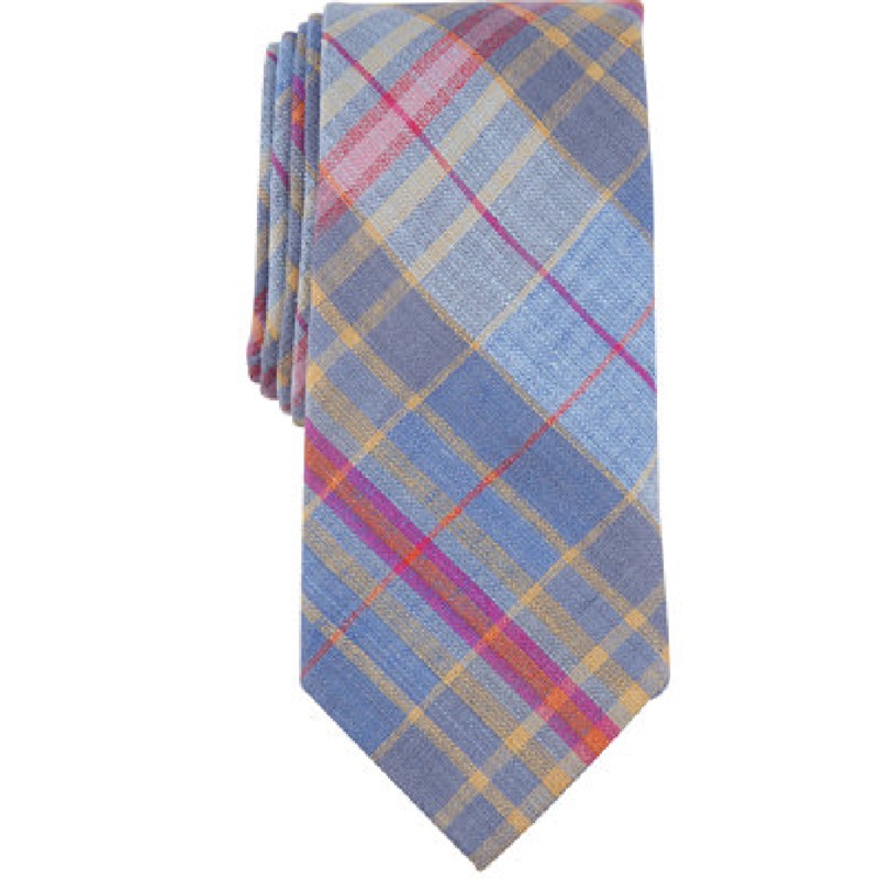 Club Room Men’s Multicolor Webster Plaid Tie ABL270