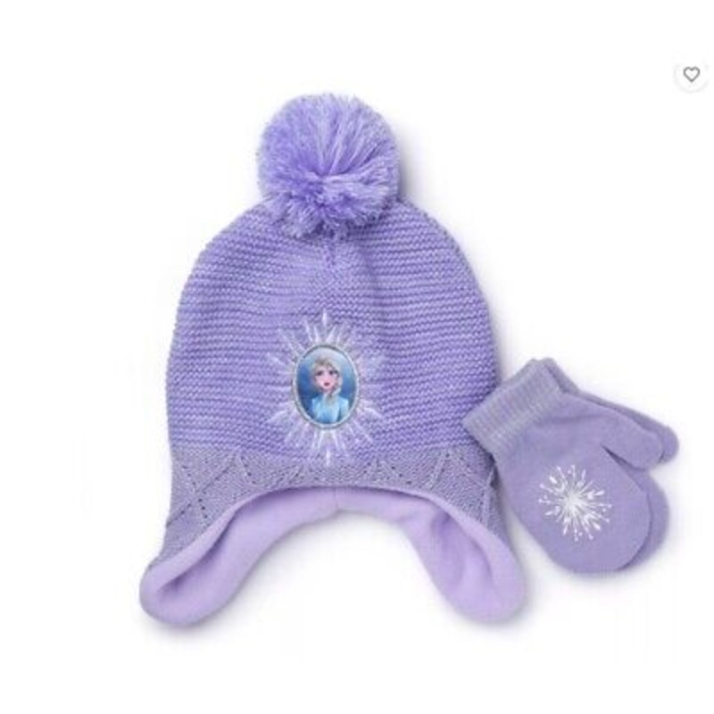 Disney Frozen Baby Girl 2 IN 1 Beanie set ABFK1278
