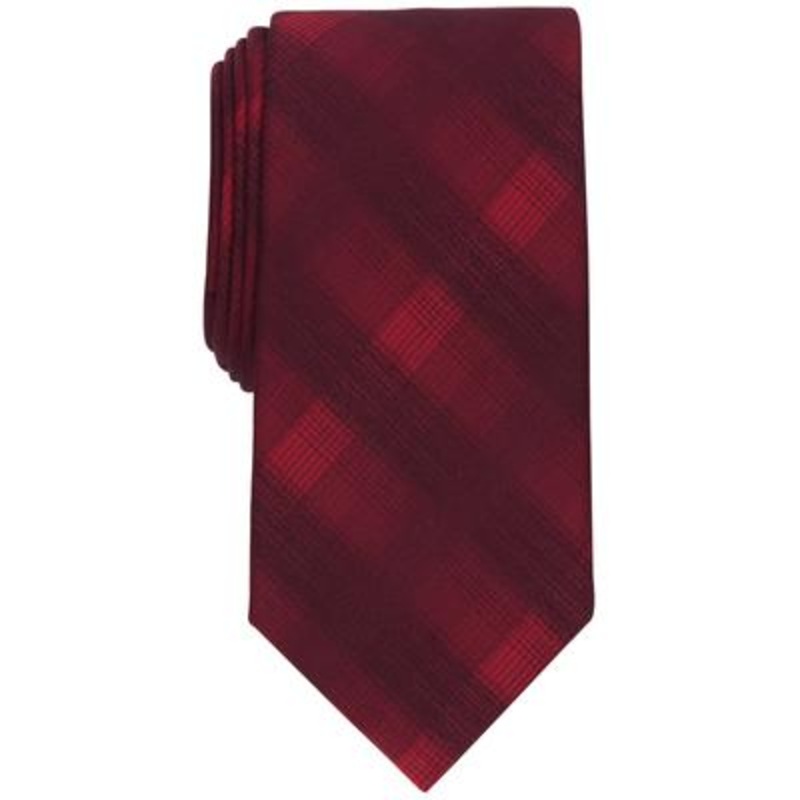 Perry Ellis Portfolio Men’s Burgundy Classic Design Broer Tie ABL459