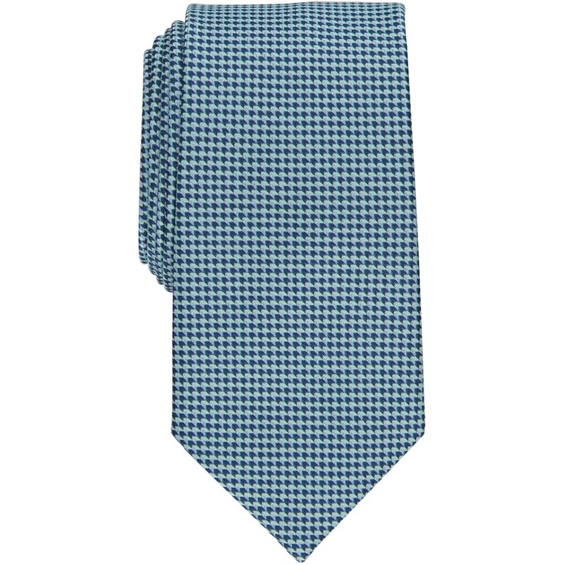 Perry Ellis Portfolio Men’s Green Gaines Mini-Print Tie ABL407