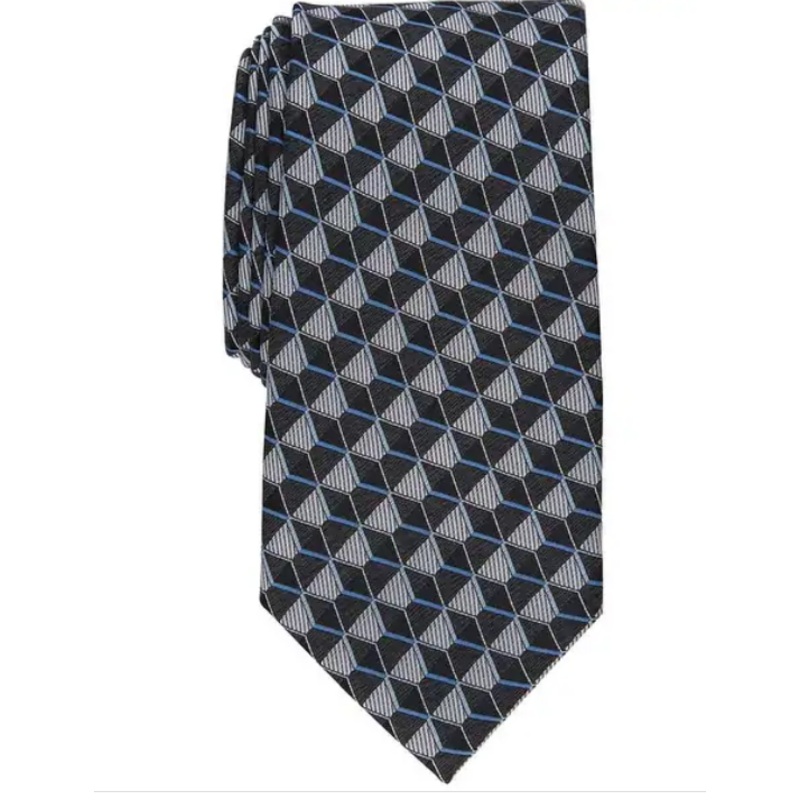 Perry Ellis Portfolio Men’s Multicolor Dunstan Geometric-Print Tie ABL389