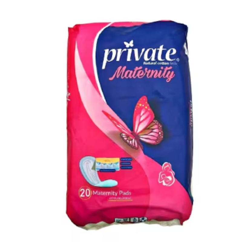 Private Natural Cotton feel Maternity Pads 20pcs | Private In Lebanon
