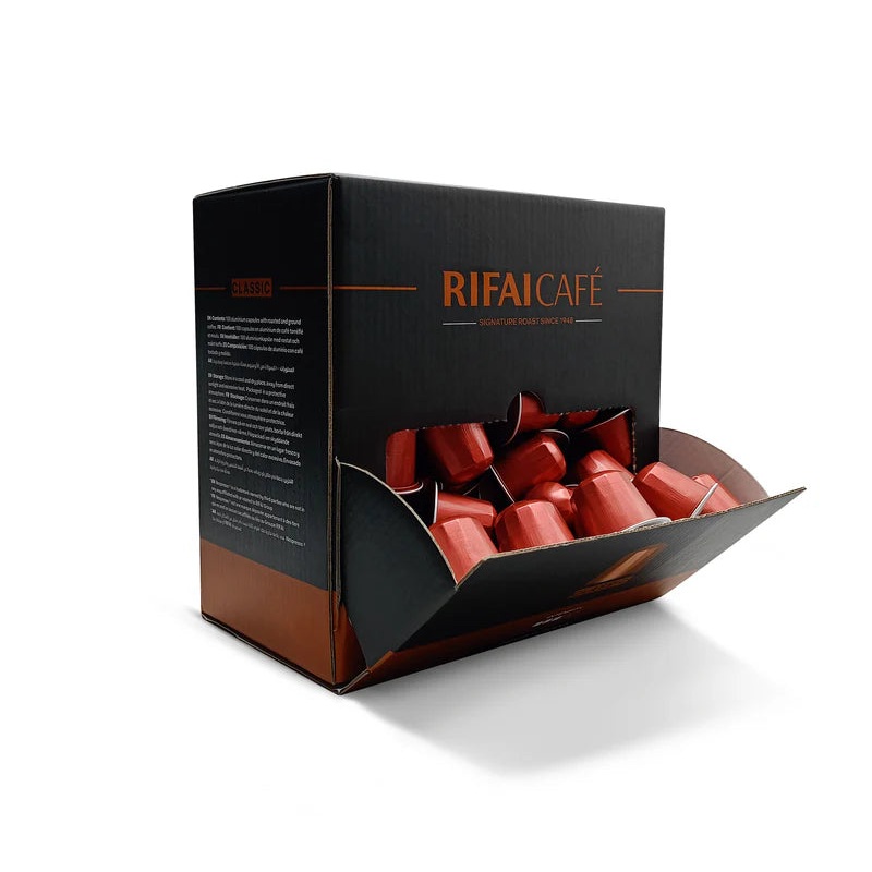 Rifai Cafe Capsules Classic 100X5GR  | Rifai In Lebanon