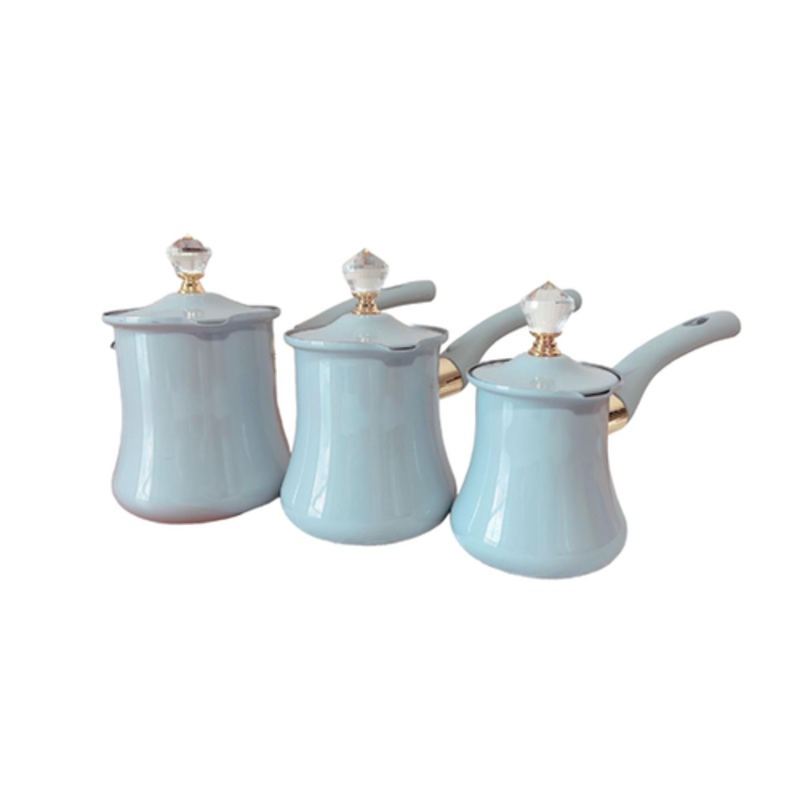 SD Grey Coffee Pot 3Pcs C-108D