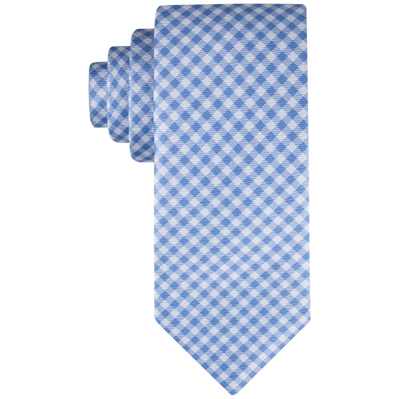 Tommy Hilfiger Men’s Multicolor Spring Gingham Tie ABL423