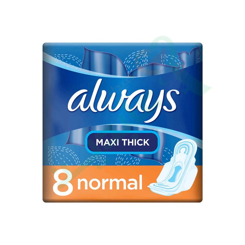 Always 3 in 1 Maxi Thick Normal  8 pads