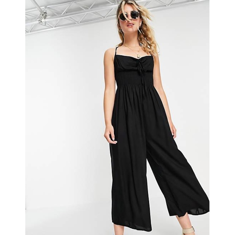 Asos Design Women’s Black Overall | ASOS Design In Lebanon