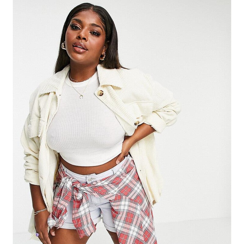 Asos Design Women’s Cream Shirt ANF1698