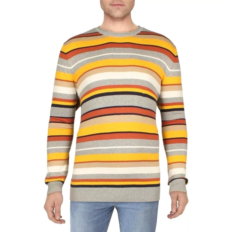 Club Room Men’s Multicolor Striped Sweatshirt | Club Room In Lebanon