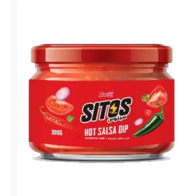 Master Sitos Hot SalsaDip 300g