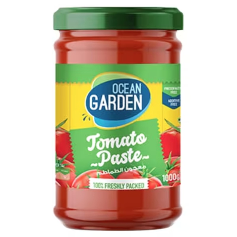 Ocean Garden Tomato Paste Glass Jar  1000g