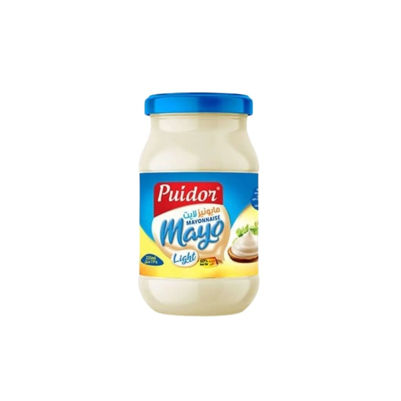 Puidor Mayo Mayonnaise Light 235ml | Puidor In Lebanon