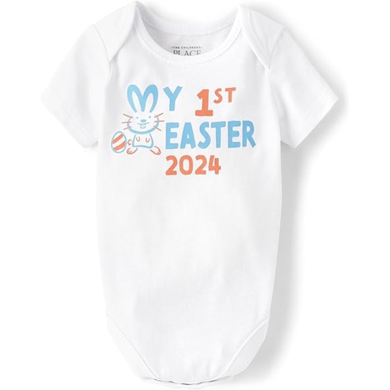 The Children’s Place Baby Girl’s White Bodysuit AMZ190