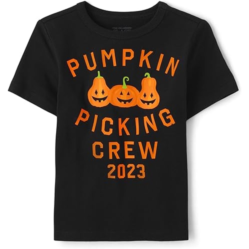 The Children’s Place Boy’s Black T-Shirt AMZ146