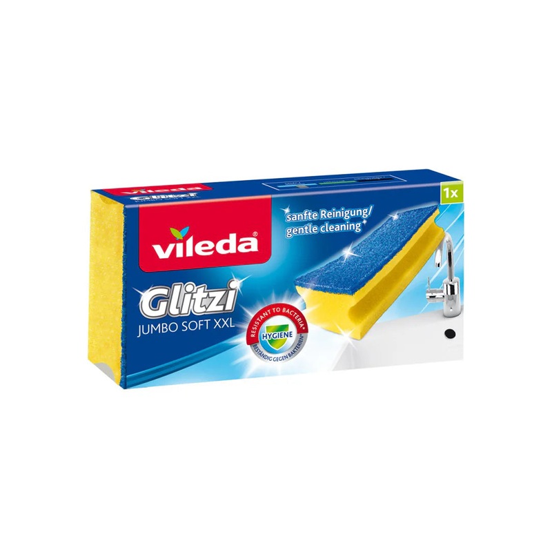 Vileda Jumbo Bath Sponge Scourer 1 Pcs | Vileda In Lebanon