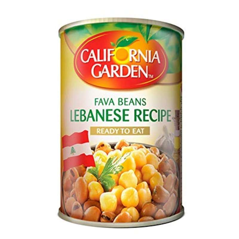 California Garden Fava Beans Lebanese Recipe 400g | California Garden In Lebanon