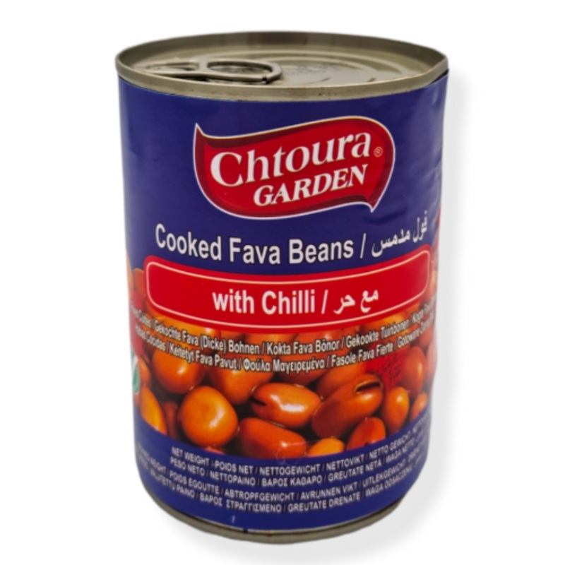 Chtoura Garden Foul Moudammas With Chilli 400g