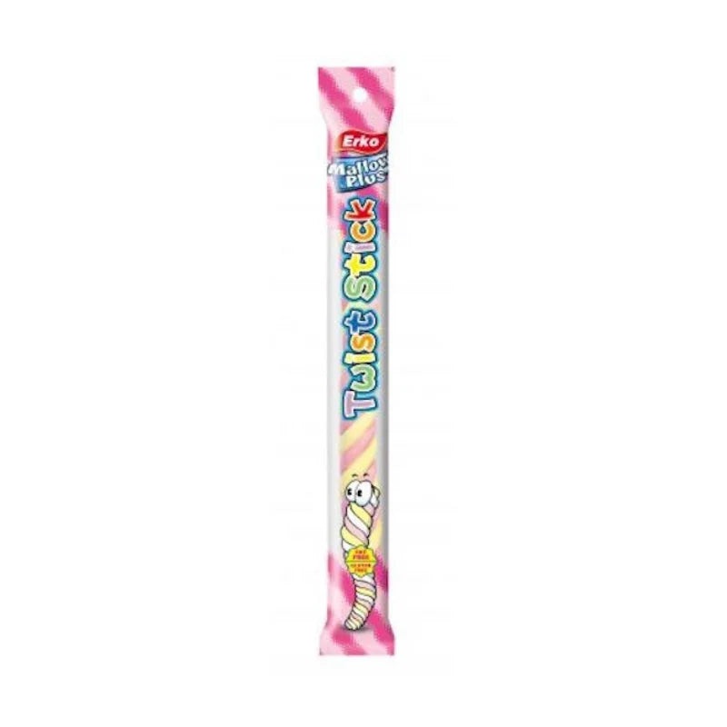 Erko Mallow Plus Twist Medium Stick Marshmallow 13g | Erko In Lebanon