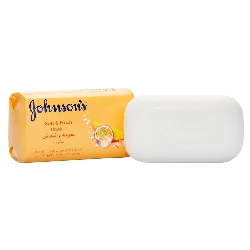 Johnson’s Bar Soap 125g|Cocoa Butter|Soft & Fresh Unwind|Soft & Fresh Indulge|Vita-Rich Smoothies