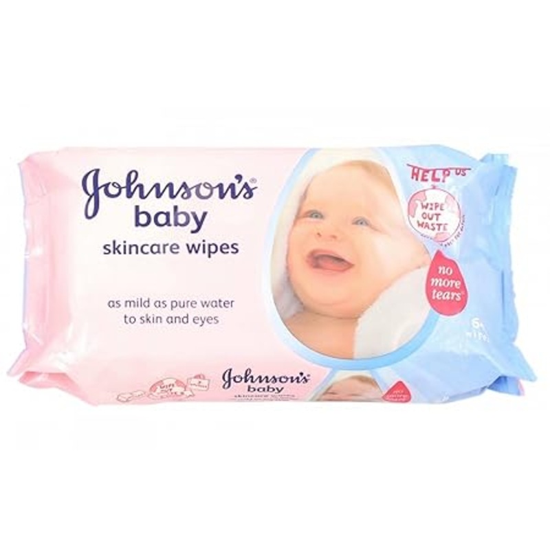 Johnsons’s Baby Skincare Wipes- 64 Wipes