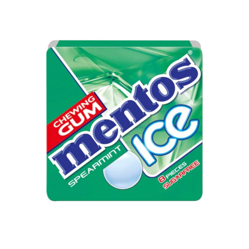 Mentos Ice Spearment Chewing Gum 8Pcs X 1.43g | Mentos In Lebanon