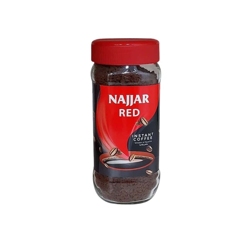 Najjar Red Instant Coffee 190g | Najjar In Lebanon