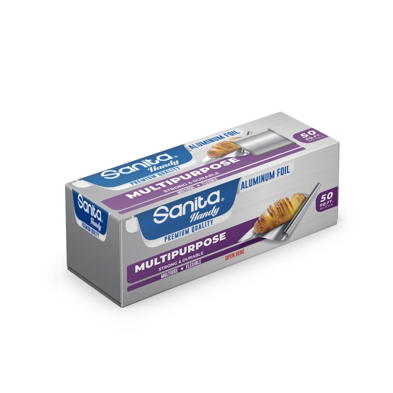Sanita Handy Aluminum Foil Special Multipurpose 50 sq.ft | Sanita In Lebanon