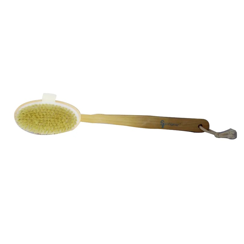 Sponge By SPC Bath Massage Brush with Wooden Hand  SP-674