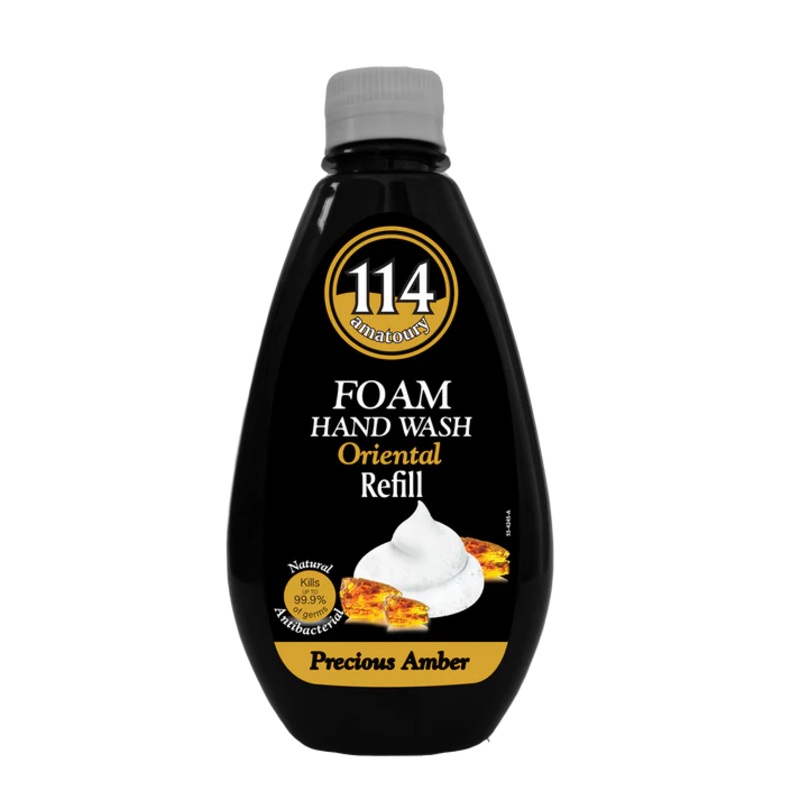 114 Amatoury Foam Handwash & Refill Precious Amber 300ml