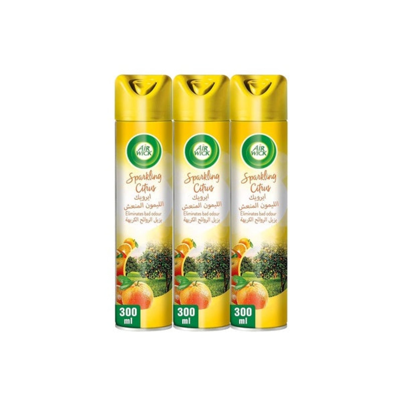 Airwick Sparkling Citrus 300ml  2+1 Free