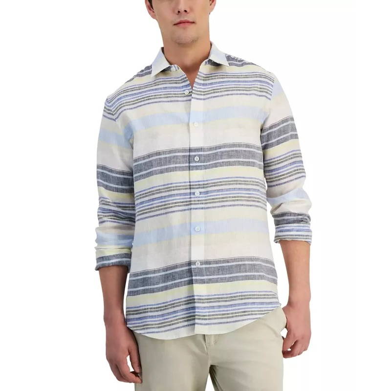 Club Room Men’s Striped Multicolored Shirt ABF5277