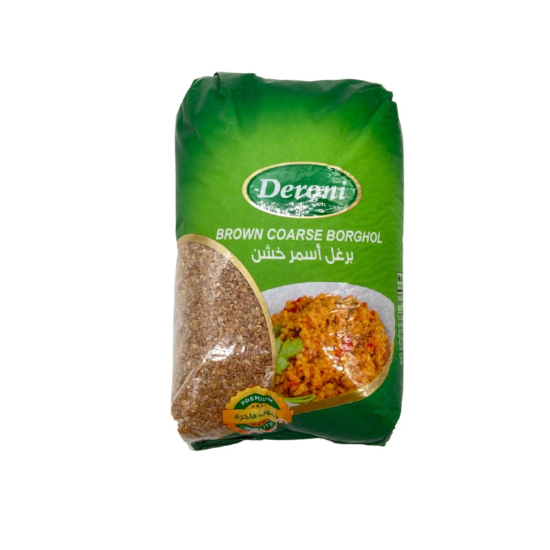 Deroni Brown Coarse Borghol 900g