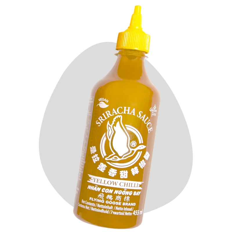Flying Goose Sriracha Sauce Yellow Chilli 455ml