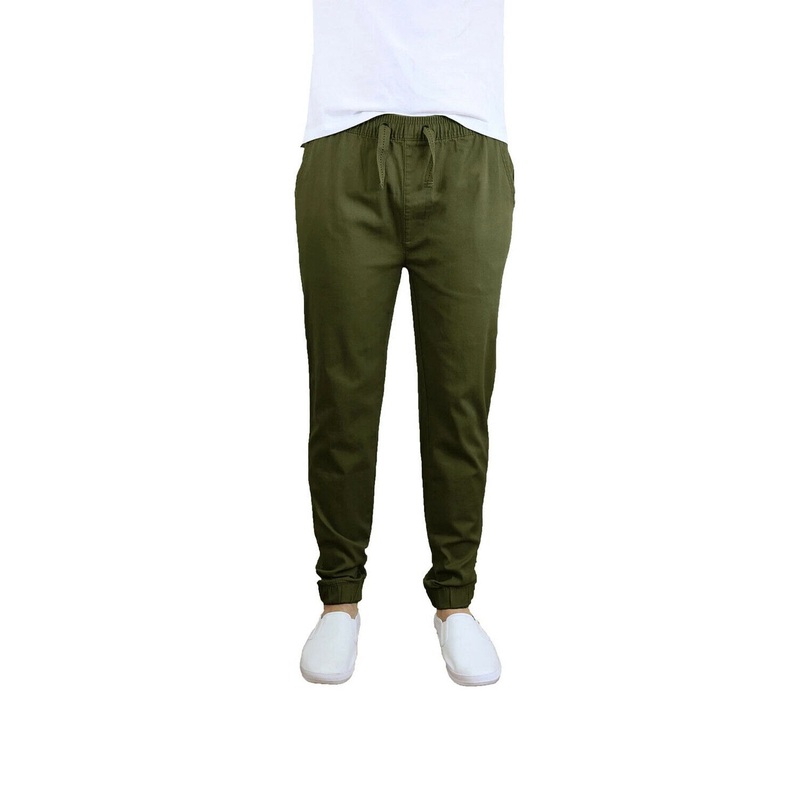 Galaxy By Harvic Men’s Dark Green Sweatpant ABF4976