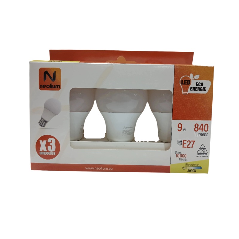 Neolium Led Lamp 3pcs E27 9W