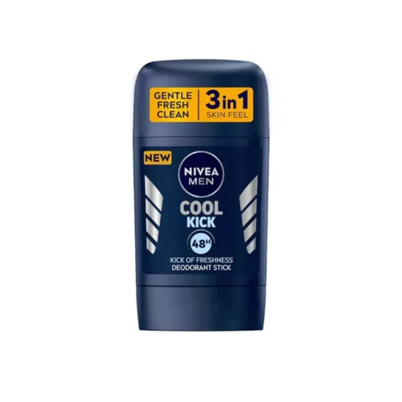 Nivea Men Cool Kick 48H 3 In 1 Deodorant Stick 50ml | Nivea In Lebanon