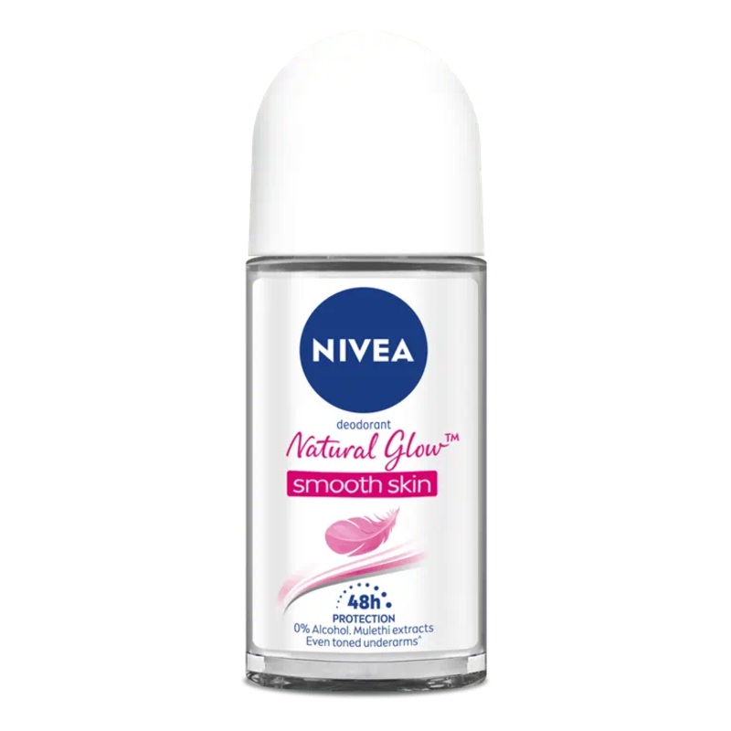 Nivea Natural Glow Smooth Skin Roll-on 50ml | Nivea In Lebanon